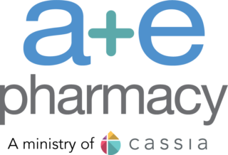 A+E Pharmacy logo