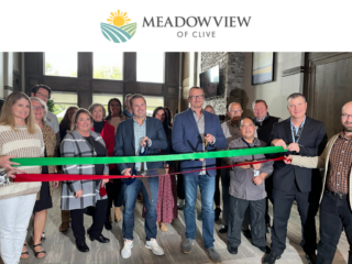 More than 250 people came together in Clive, IA, for Meadowview of Clive's grand opening on Thursday, Oct. 12, 2023.