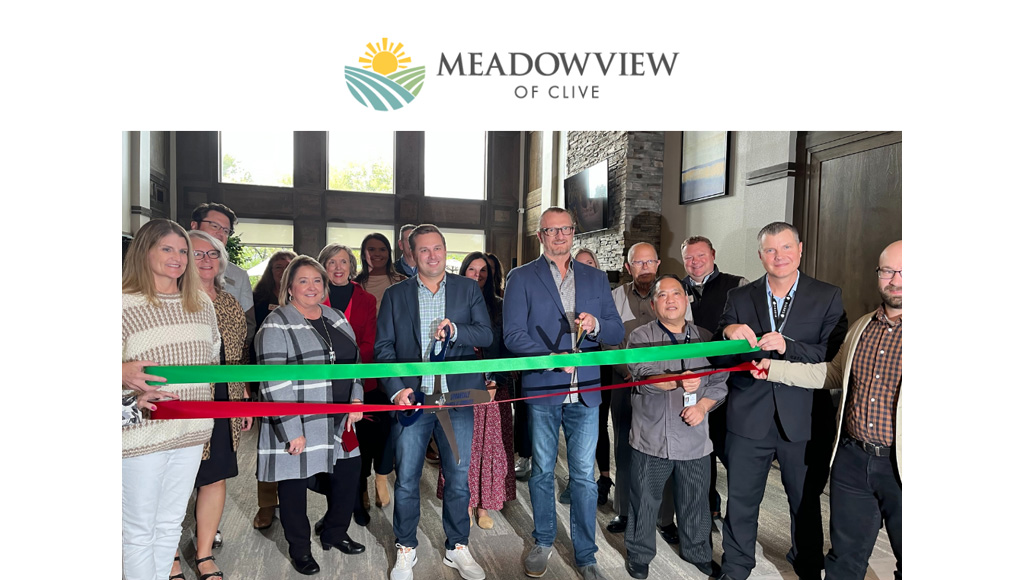 More than 250 people came together in Clive, IA, for Meadowview of Clive's grand opening on Thursday, Oct. 12, 2023.